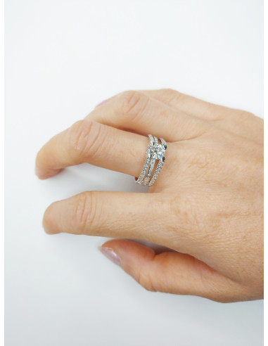SOPRANA коллекция DIAMONDS кольцо из белого...