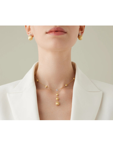 Marco Bicego Africa collana in oro giallo e...