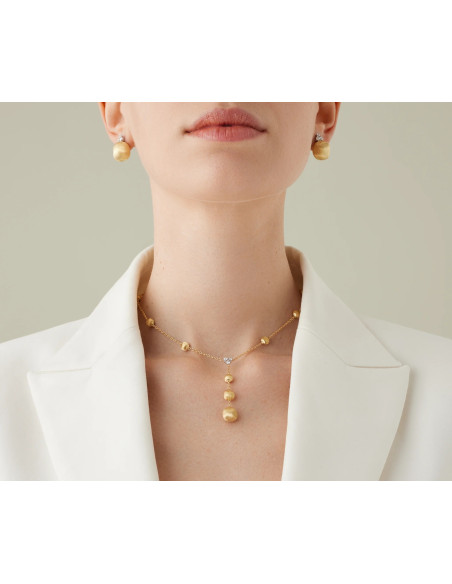 Marco Bicego Africa колье из желтого золота с бриллиантами арт.: CB2834-B