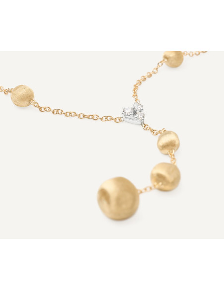 Marco Bicego Africa collana in oro giallo e diamanti ref: CB2834-B