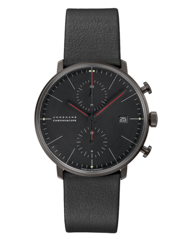 JUNGHANS MAX BILL CHRONOSCOPE BAUHAUS Ref. Nr. 27/4409.02