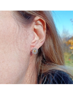 DAMIANI MARGHERITA Ohrringe in Gelbgold Diamanten und... 2
