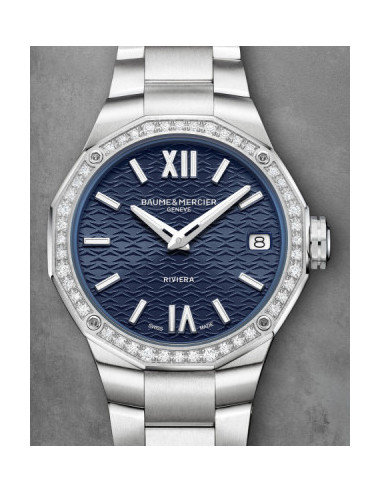 BAUME & MERCIER RIVIERA сталь на стали и...