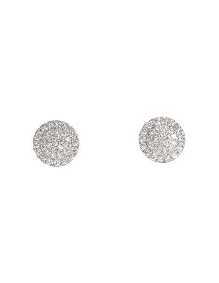 Crivelli Diamonds Collection Gold- und Diamantohrringe "KREIS" 0,36 ct - 370-XE3207