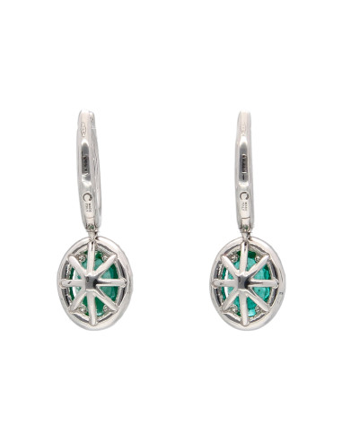 Crivelli Emerald Collection Gold Earrings ,...