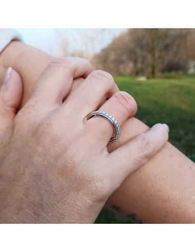 DAMIANI D-SIDE Ewigkeitsring aus Weißgold 0.71...