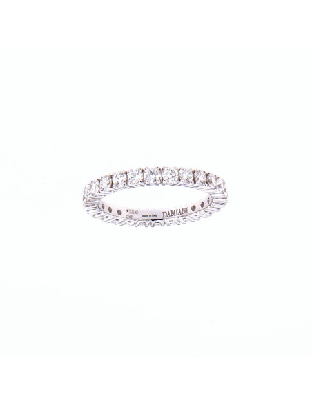 DAMIANI VERAMORE ETERNITY RING white gold with diamonds 0.87 ct