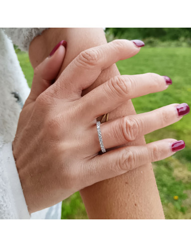 DAMIANI VERAMORE Ewigkeitsring Weißgold mit...