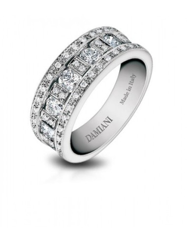 DAMIANI Belle Epoque anello in oro bianco con diamanti Ref. 20000838
