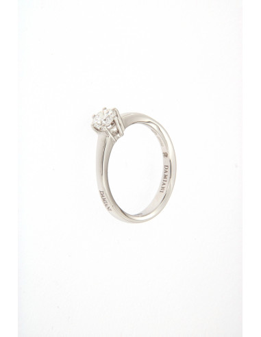 DAMIANI VENERE ANELLO IN ORO BIANCO CON...
