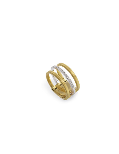 Marco Bicego Masai кольцо желтого и белого золота AG326-B