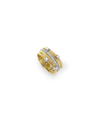Marco Bicego Goa Ring yellow gold, diamond ref: AG270-B2