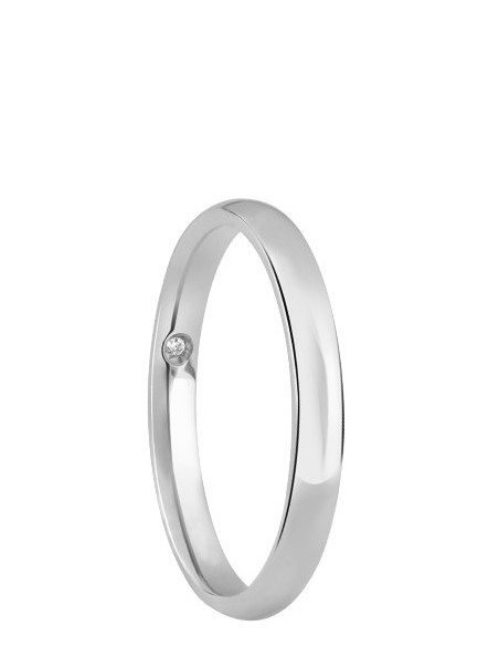 LE FEDI DAMIANI NOI2 IN ORO BIANCO Spessore 2.5 mm