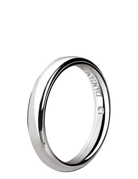 LE FEDI DAMIANI NOI2 IN ORO BIANCO Spessore 2.7 mm