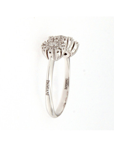DAMIANI MARGHERITA Ring aus Weißgold und...