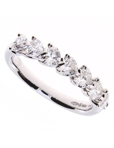 DAMIANI CLASSIC Weißgold-Ring mit Diamanten 1.40 ct