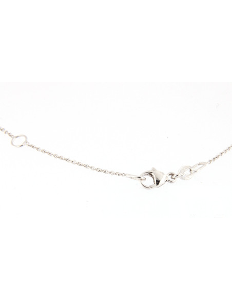 Crivelli Коллекция Smeraldo ожерелье из золота, бриллиантов и изумруда 0.42 ct - 325-P1091