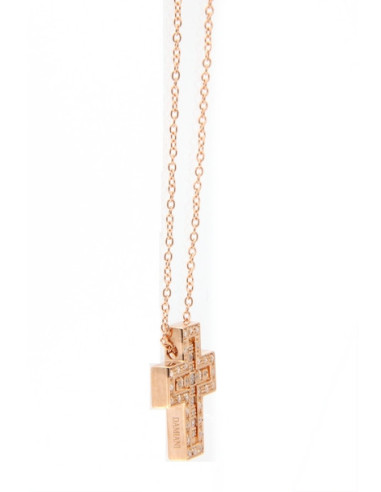 Damiani Belle Epoque колье из розовое золото с...