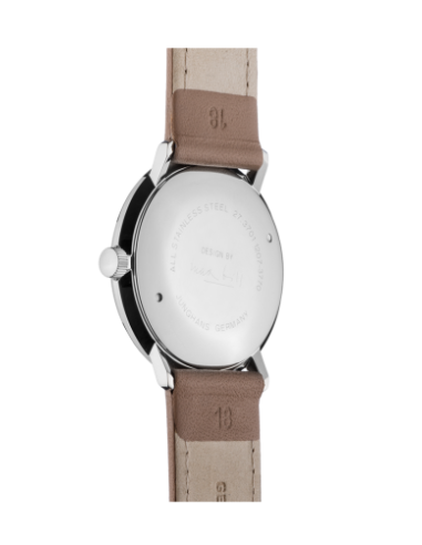 JUNGHANS MAX BILL HANDAUFZUG Ref. Nr. 027/3701.02