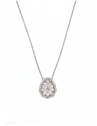 Crivelli Bridal Collection Gold Necklace and Diamonds 000-4009NS