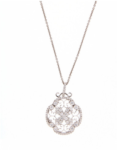 Crivelli Diamonds Collection Necklace in gold and diamonds 0.83 ct - 320-P61248