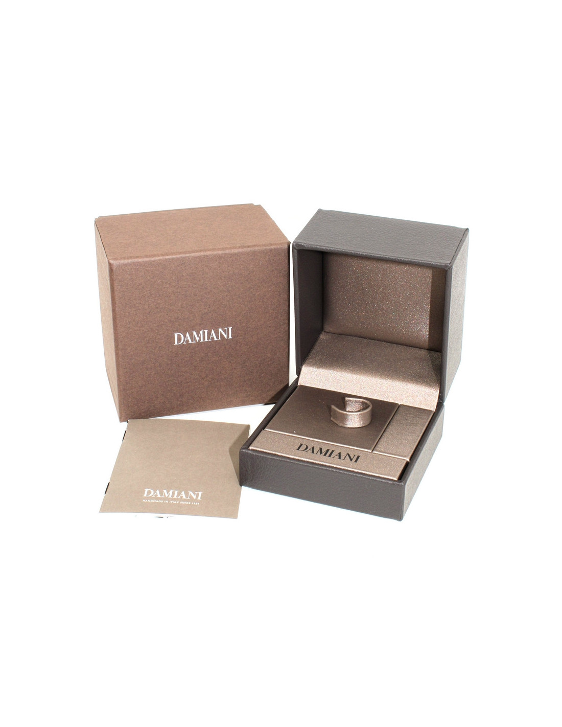 Anello con sales diamante solitario damiani