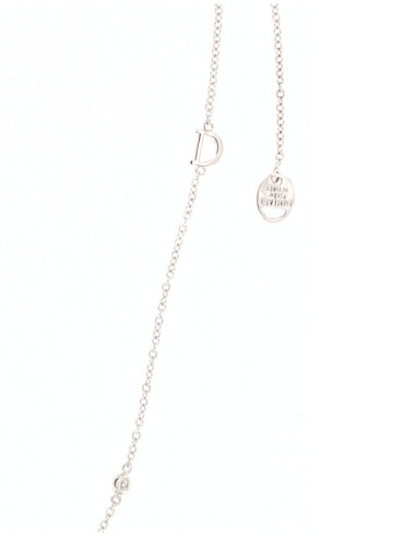 DAMIANI MIMOSA collana in oro bianco, zaffiro...