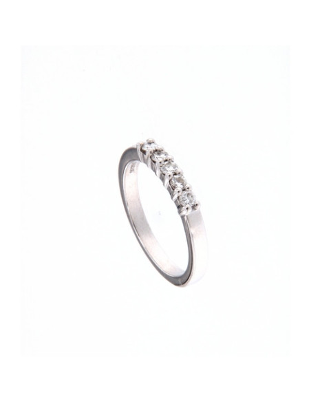 DAMIANI LUCE Кольцо из белого золота и бриллиантов 0.30 ct H IF