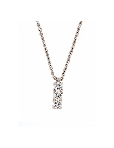 Crivelli Diamonds Collection Necklace in gold and diamonds 0.33 ct - 024-1954-D