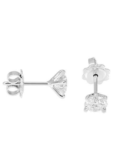 GOLAY collection Classic white gold earrings and diamond ct. 0.40