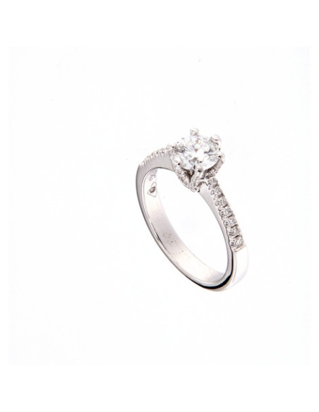 GOLAY sammlung Iconica Ring aus Weißgold und Diamanten ct 0.80