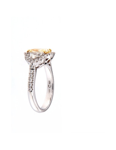 Crivelli Diamonds Collection ring in white...