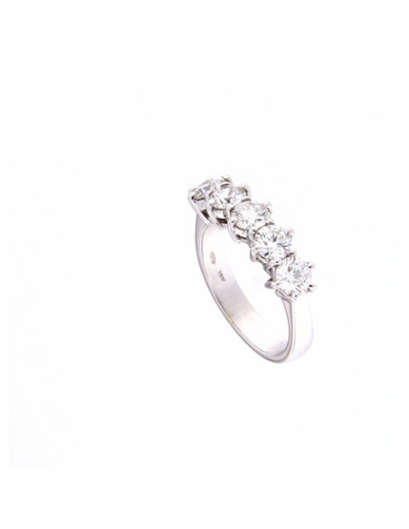 Crivelli Коллекция Diamonds Золотое кольцо с 5 бриллиантами 1,53 кар - 024-0406