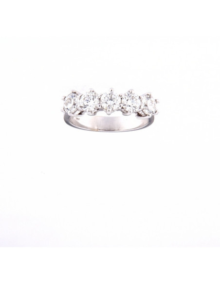 Crivelli Коллекция Diamonds Золотое кольцо с 5 бриллиантами 1,53 кар - 024-0406