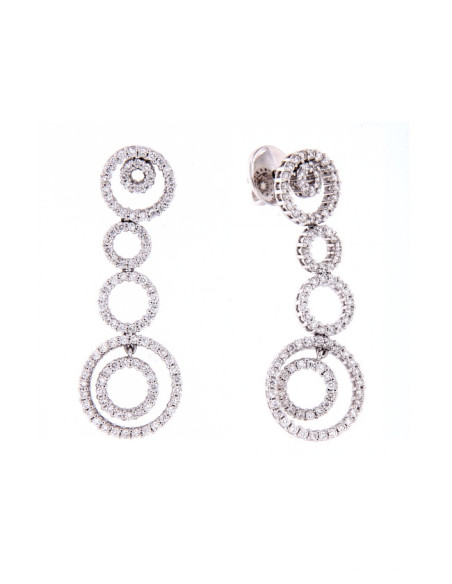 Crivelli Diamonds Collection Gold- und Diamantohrringe 1,55 ct - 266-B041