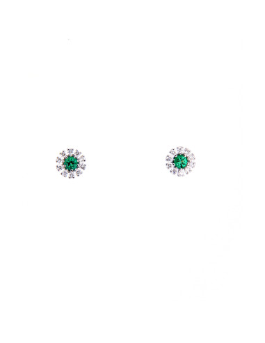 Damiani MARGHERITA Gold Earrings , Diamonds and...
