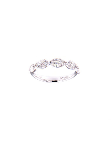 DAMIANI EMOZIONI eternity ring in white gold and diamonds - 20087349