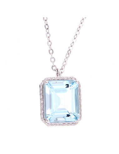 DAMIANI MINOU ожерелье из белого золота и...
