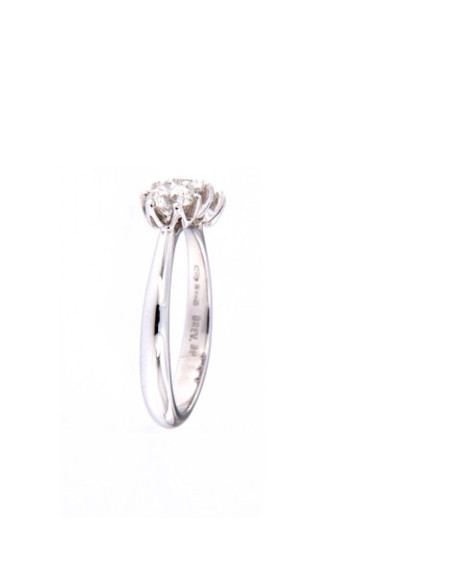 Crivelli Коллекция Diamonds Золотое кольцо "TRILOGY" с 3 бриллиантами 0,96 кар - 293-C8096