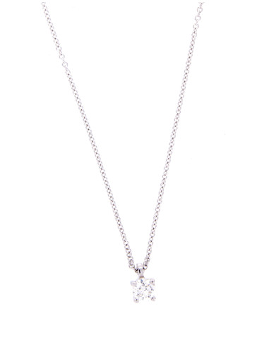 Crivelli Diamonds Collection Gold necklace and a 0.70 ct diamond - 024-0481
