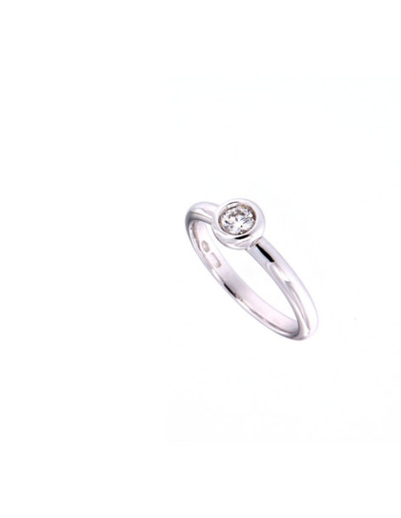 Crivelli Коллекция Diamonds Кольцо из золота и бриллиант 0.20 карат - 276-13876