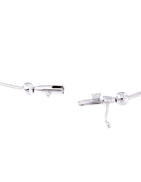 Crivelli Saphir Kollektion Halskette in Gold, Diamanten und Saphiren 1.26 ct - 117-CC291