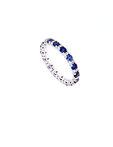 GOLAY Sapphire Collection Ring in gold, diamonds and sapphires 1.73 ct - AET007100DIZB