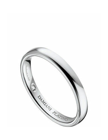 DAMIANI WEDDING BANDS PERSEMPRE in Platinum Thickness of 2.9 mm