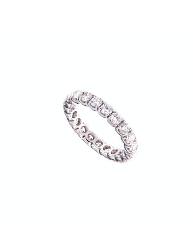GOLAY sammlung Classic Ring aus Weißgold und Diamanten ct 2.00 - AET011200DI