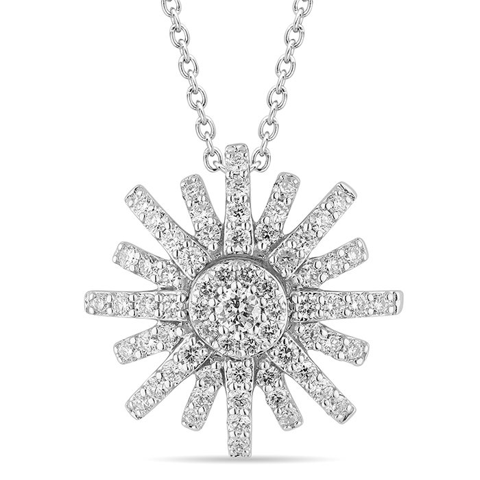 Collana Salvini Donna Sole s in Oro bianco Diamante 20111432