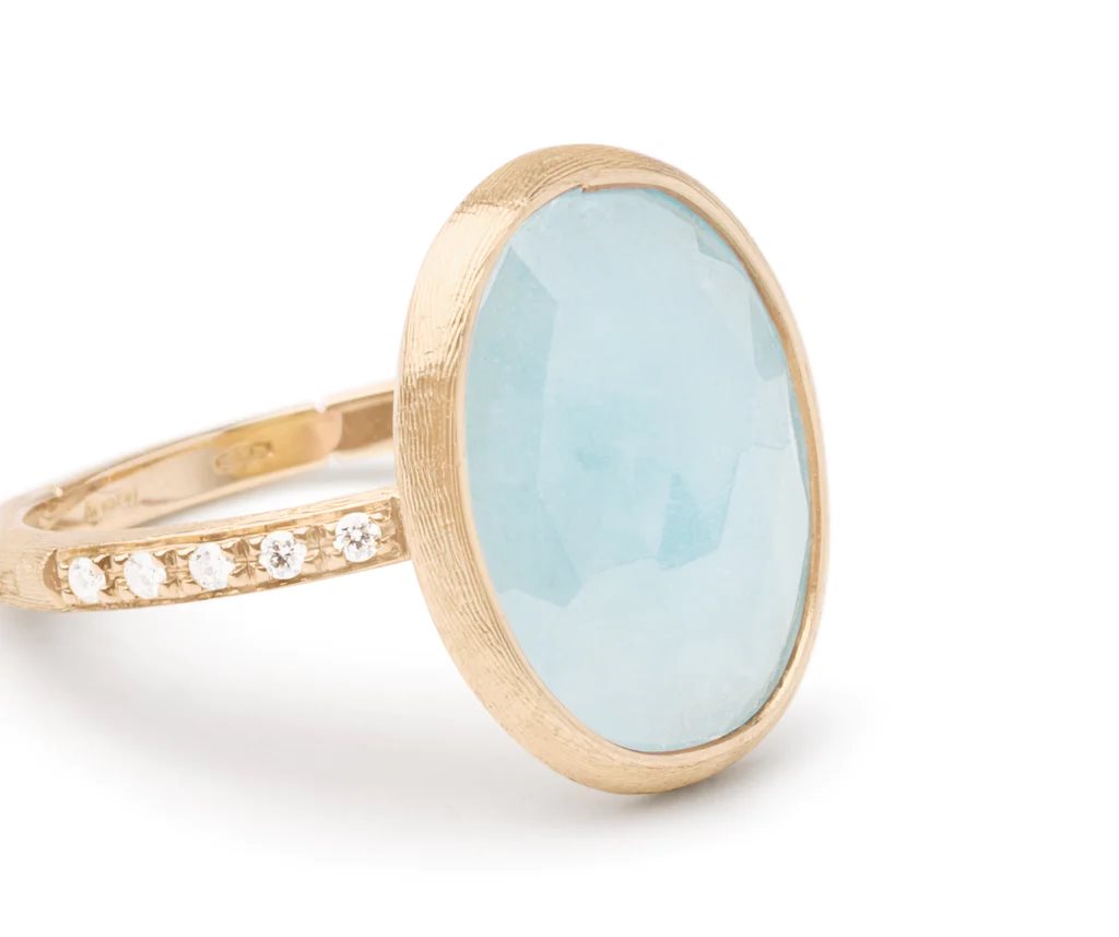Anello Marco Bicego Donna Siviglia in Oro giallo Diamante AB610-B-AQ01 - immagine 2