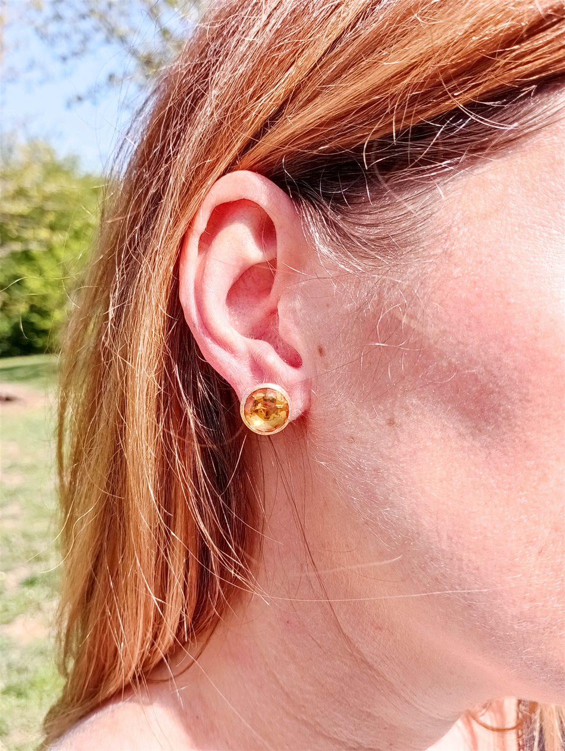 Orecchini Marco Bicego Donna Jaipur in Oro giallo Quarzo OB1739-QG01 - immagine 3