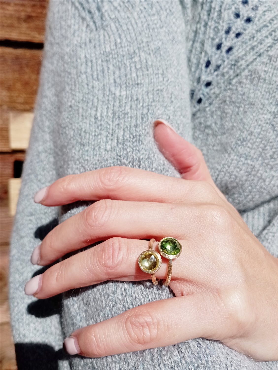 Anello Marco Bicego Donna Jaipur in Oro giallo Peridoto - immagine 2