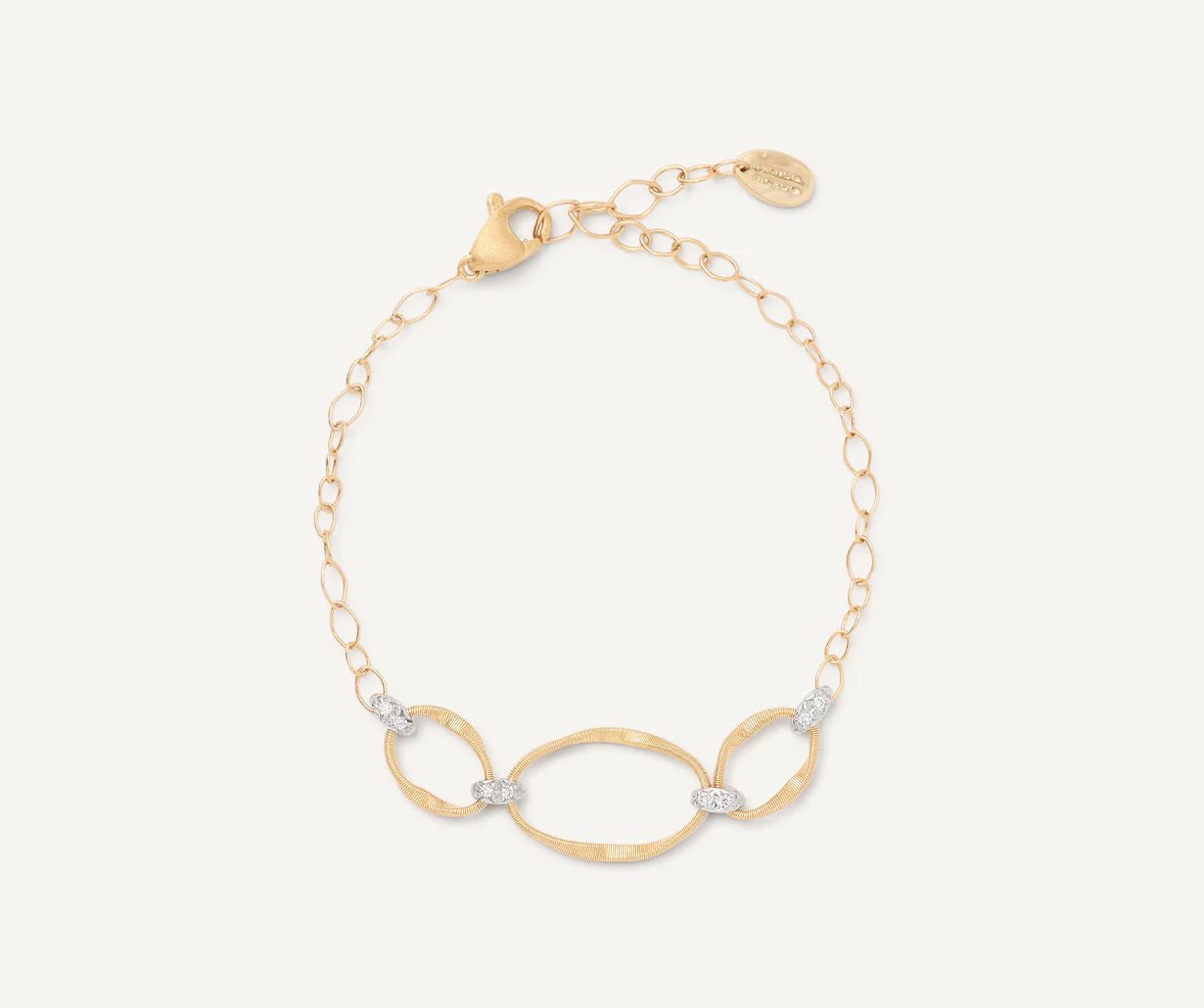 Bracciale Marco Bicego Donna Marrakech Onde in Oro giallo Diamante BG771-B2